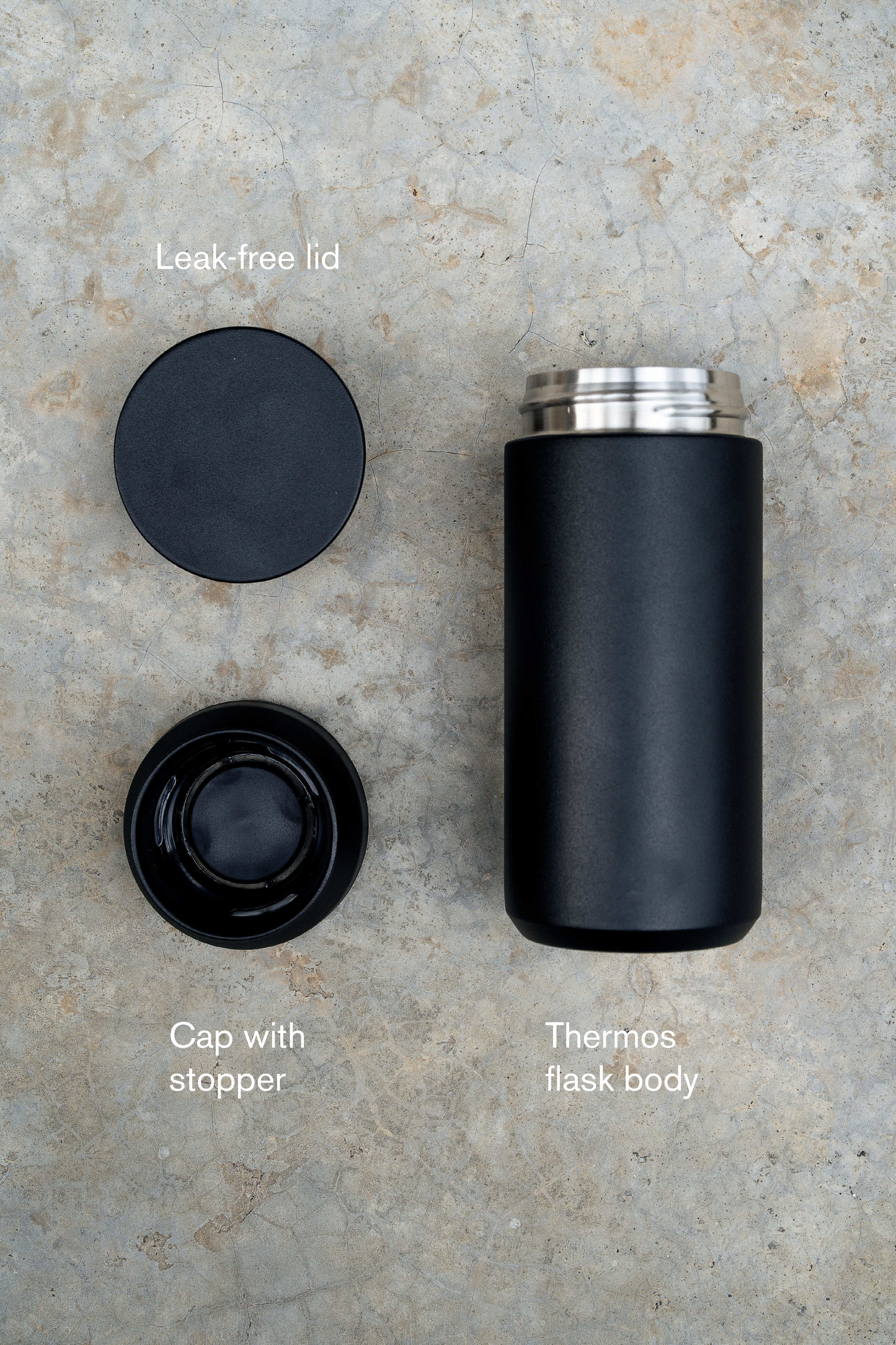 Everyday Flask - Matte Black 350ml